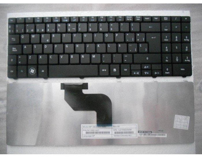 LAPTOP KEYBOARD FOR ACER EMACHINES E725